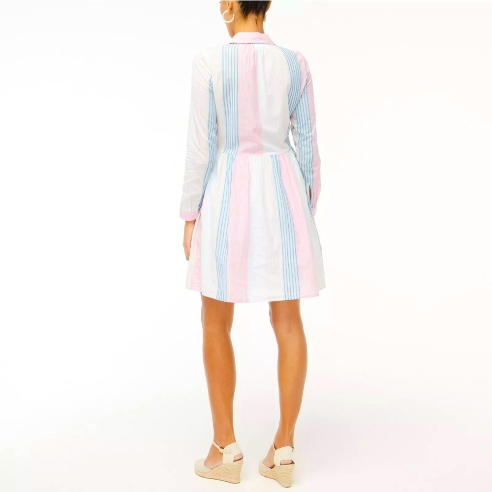 J.Crew Multi Color Stripe Mini dress ☀️🌷 - Picture 2 of 12